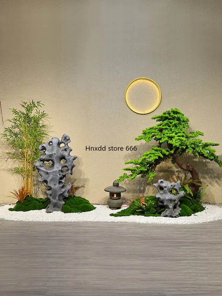 Simulation Taihu stone ornament indoor dry landscape landscaping