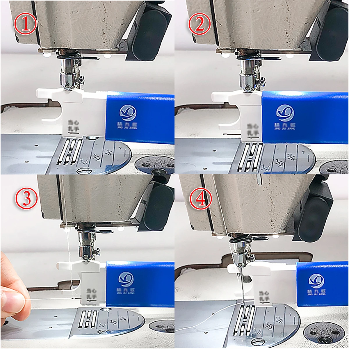 GP-2 new closed eye automatic threading machine, old-fashioned sewing machine, industrial flatbed universal