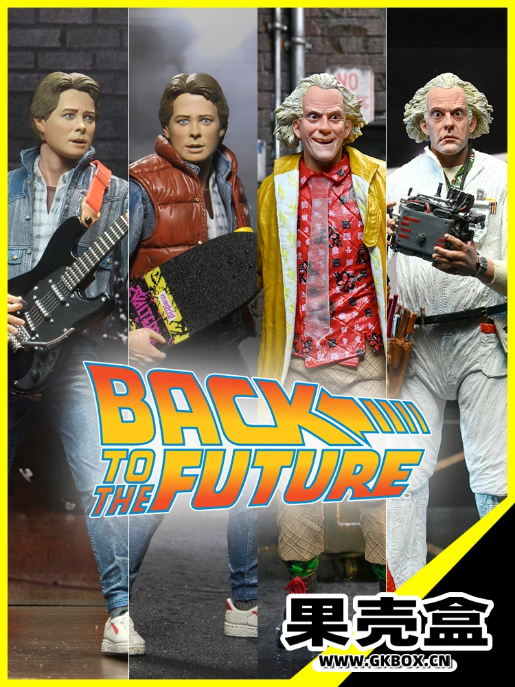 Neca Back To The Future: Mobile Figurines, Movies, Sci-Fi Movies, Home Collections Dolls, Desktop Decorations, Gift Giving Dolls