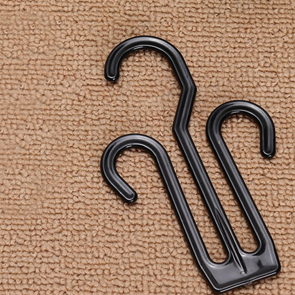 

50 Pcs Shoe Rack Hanging Organizer Drying Hooks Plastic Hanger Bathroom Slippers Storage Multifunctional Portable Travel Outdoor