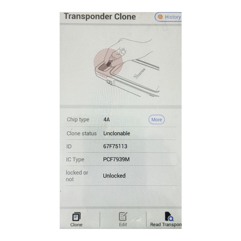 TXC120007 Original Bland New Bank 7939 PCF7939MA PCF7939 7939MA Auto Key Transponder OEM Chip 7A and ID4A HITAG AES