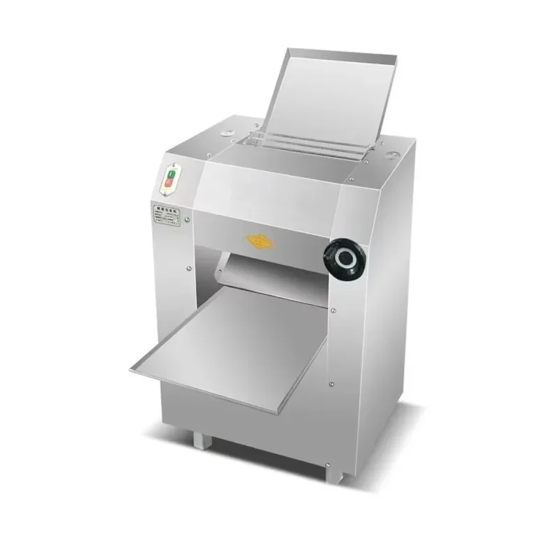 High Efficiency Pancake 2-30Mm Adjustment Momo Buns Dough Pressing Presser Machine Pizza Croissant Dough Sheeter