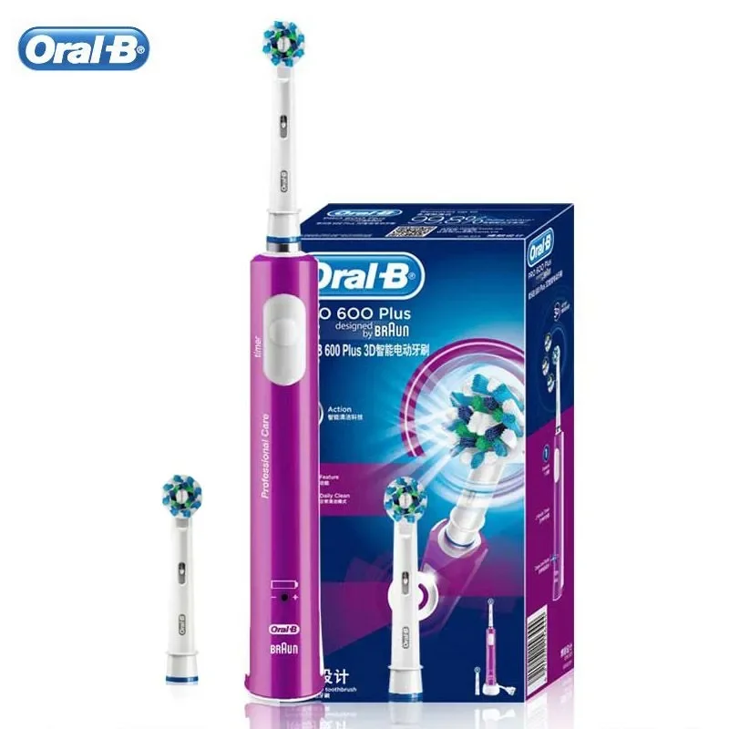 

Oral B Electric Toothbrush Oral B Pro600 Plus Adult Electric Toothbrush Electric Toothbrush Set inductive charging