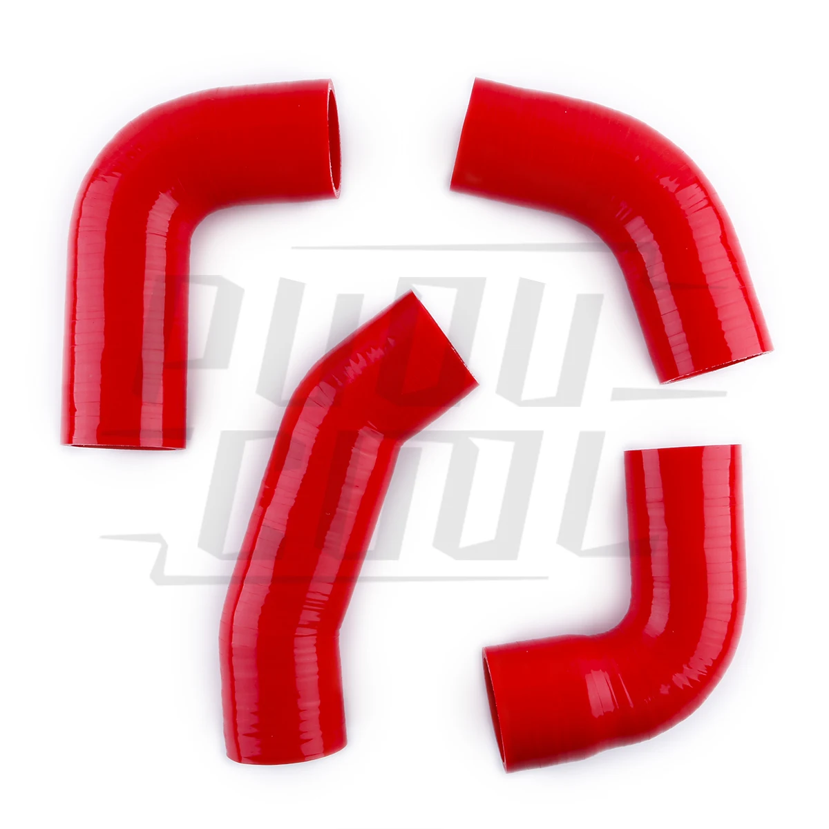 FOR BMW E39 5 SERIES 530d 525d Turbo Boost Intercooler Hoses Silicone Tubes Piping Kit 4Pcs 10 Colors