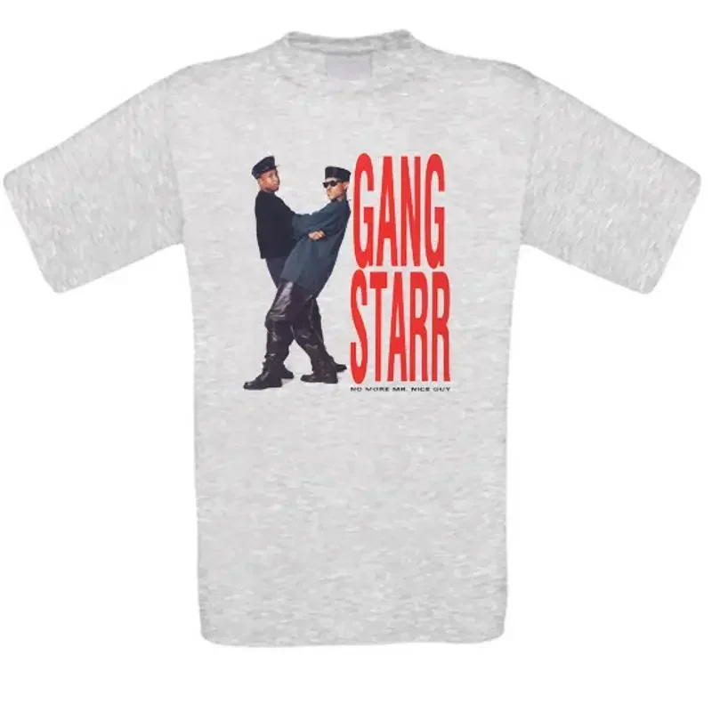 Gang Starr No More Mr Nice Guy DJ Premier Rap Hip Hop T Shirt All Sizes NEW