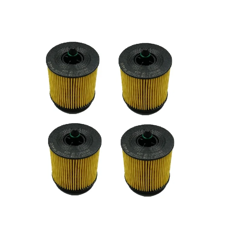 4pcs Oil Filter 12605566 For Saturn Sky Vue Vauxhall VX220 Cadillac BLS Chevrolet Captiva Opel Astra Pontiac G6 Saab 9-3