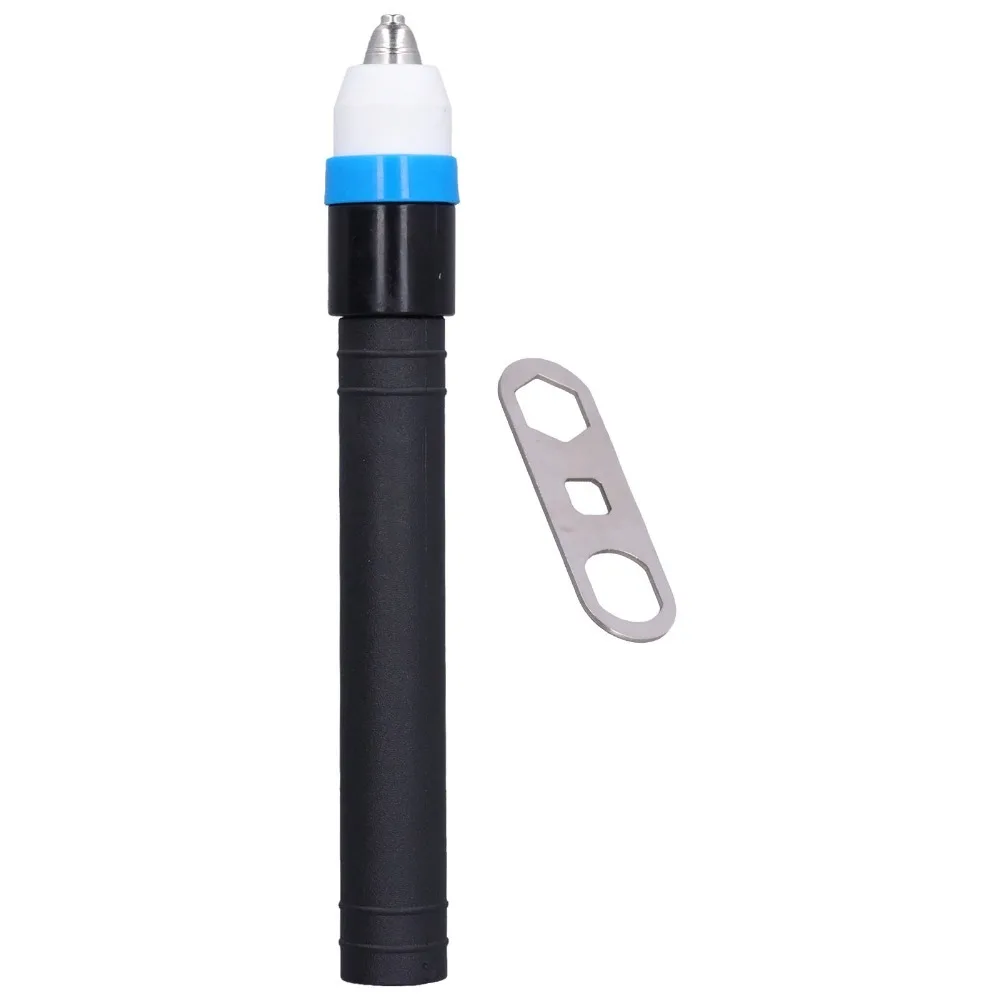 P80 Plasma Cutter Torch Straight Handle Straight Shank Plasma Cutting Gun Metal Rubber Black Plasma Torch Head For LGK100