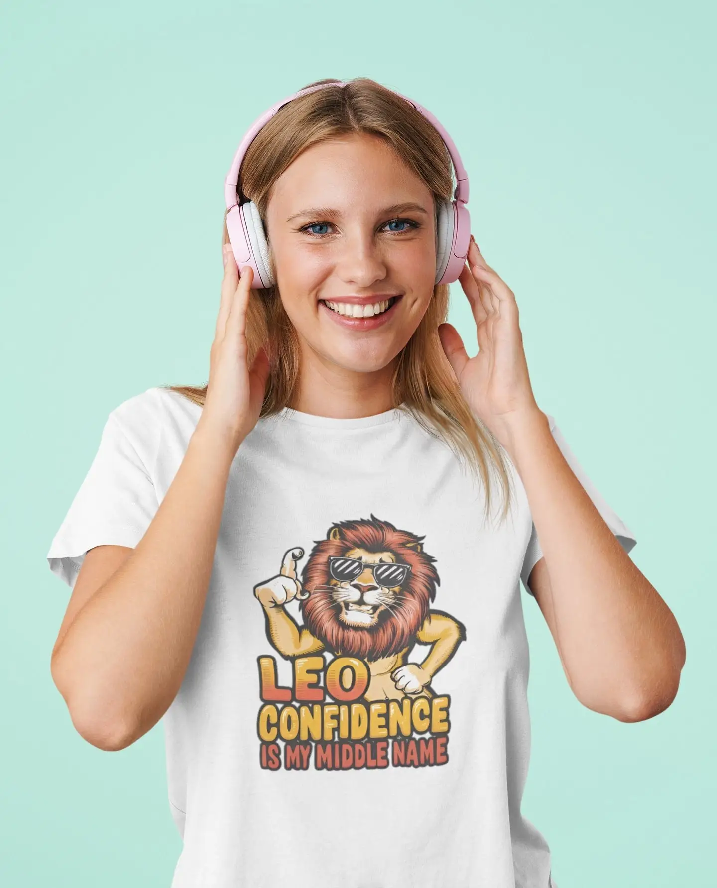 Leo Zodiac Funny T Shirt Confident Lion Humorous Astrology Casual Wear Softstyle Streetwear