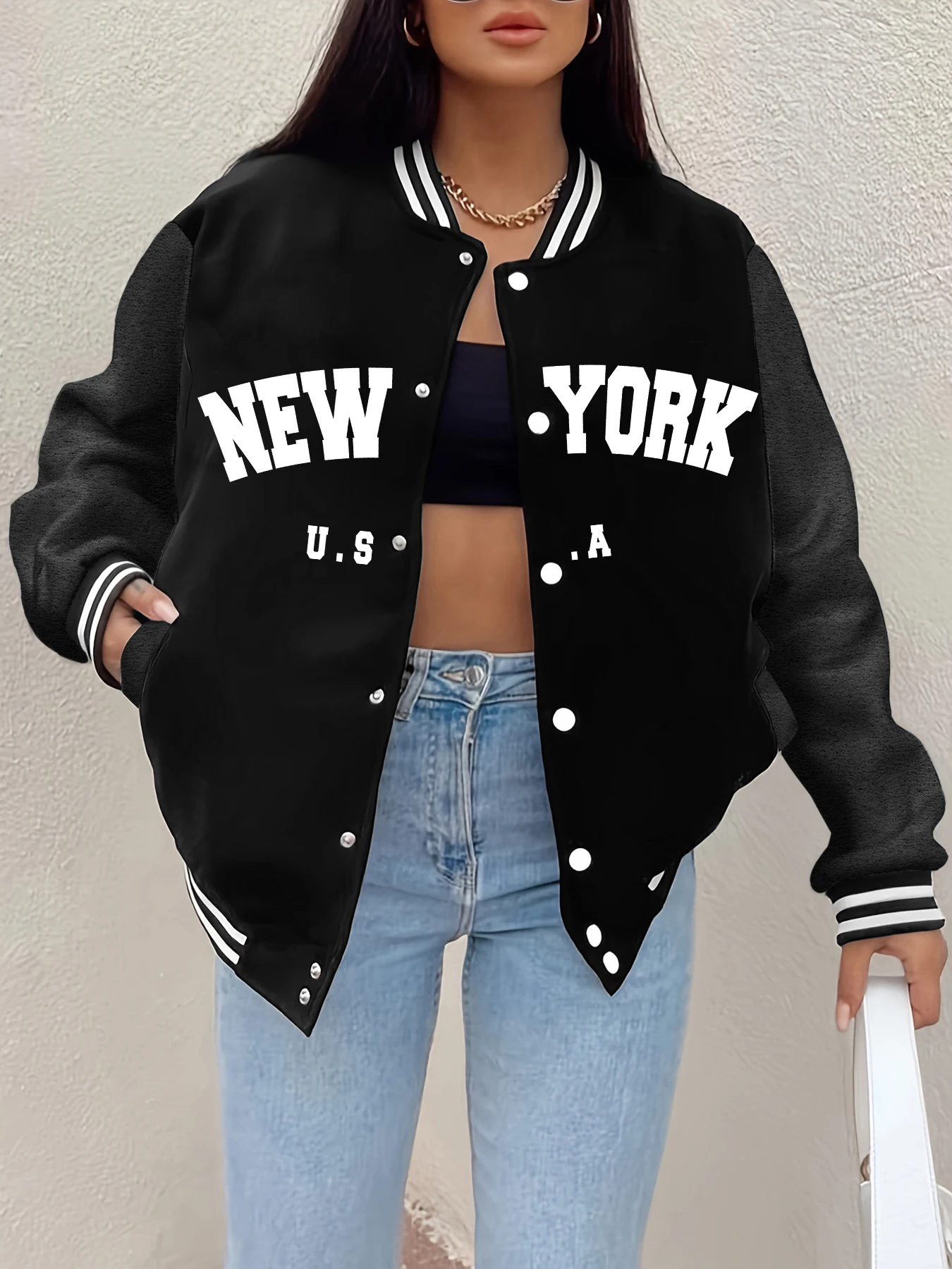 California Athletic Nummer 78 Design Damenjacken Herbst Lässiges Baseballtrikot Weiche Sportbekleidung Knopf Warme Damenbekleidung