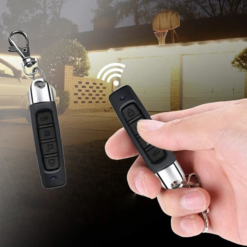 Télécommande sans fil 433 MHz pour porte de garage électrique, clé de voiture, télécommande de porte