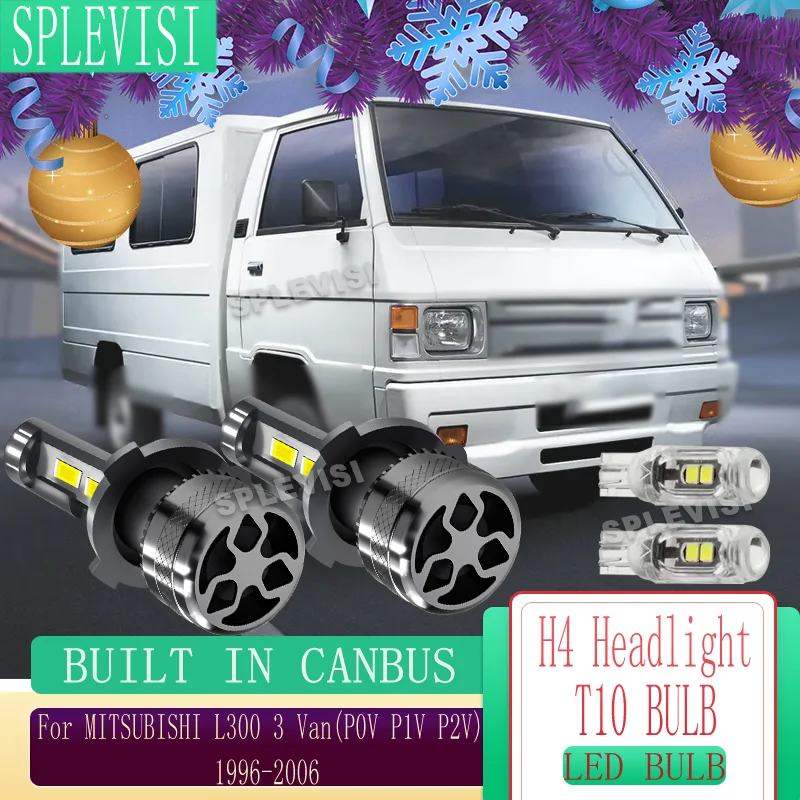 

H4 installation straightforward and no dashboard warnings For MITSUBISHI L300 3 Van(P0V P1V P2V) 1996 1997 1998 1999 2000-2006