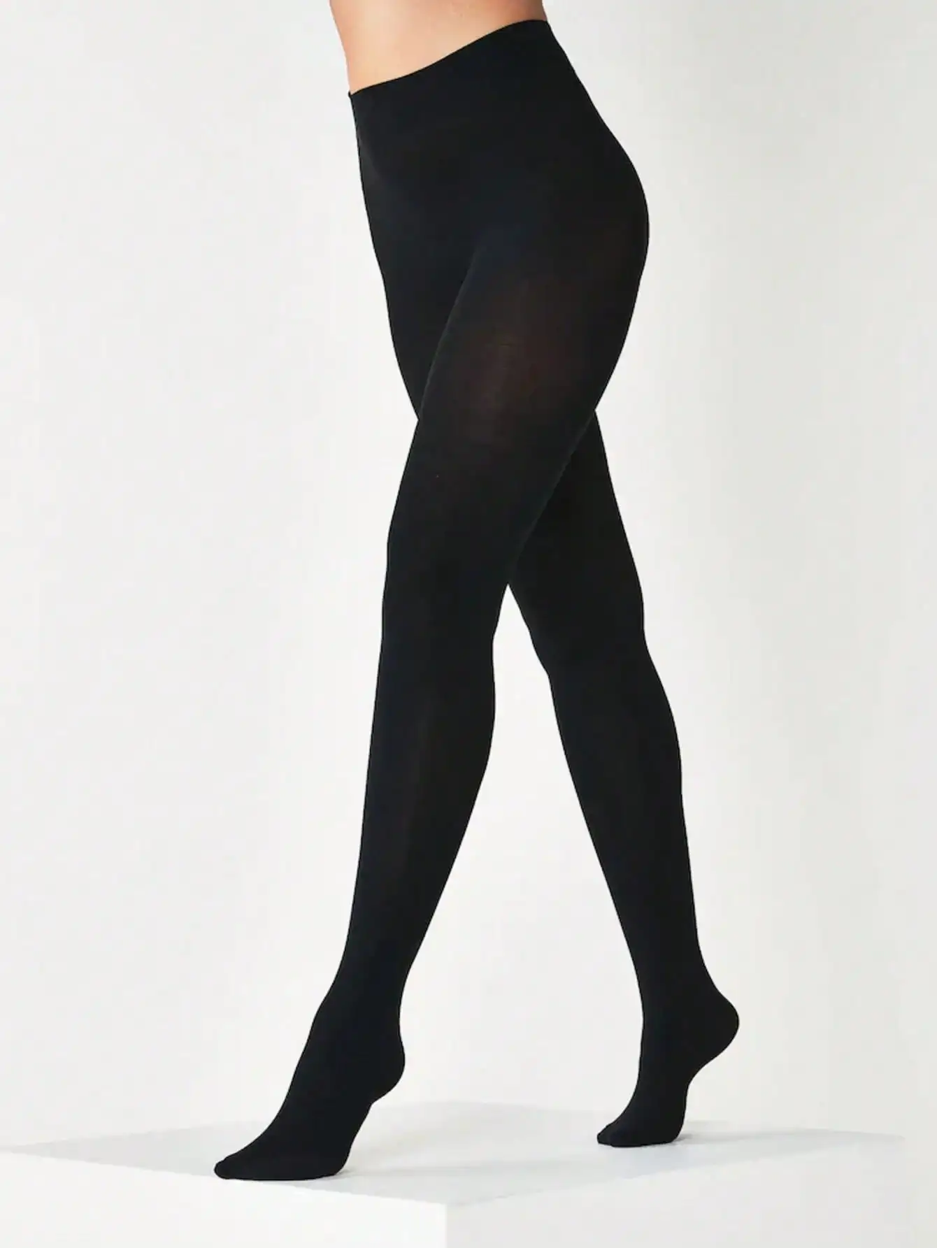 Women's Velvet High Waist Tights, Soft Stretchy Opaque Pantyhose, Seamless Full Foot Leggings Stockings for Daily Wear, Office &