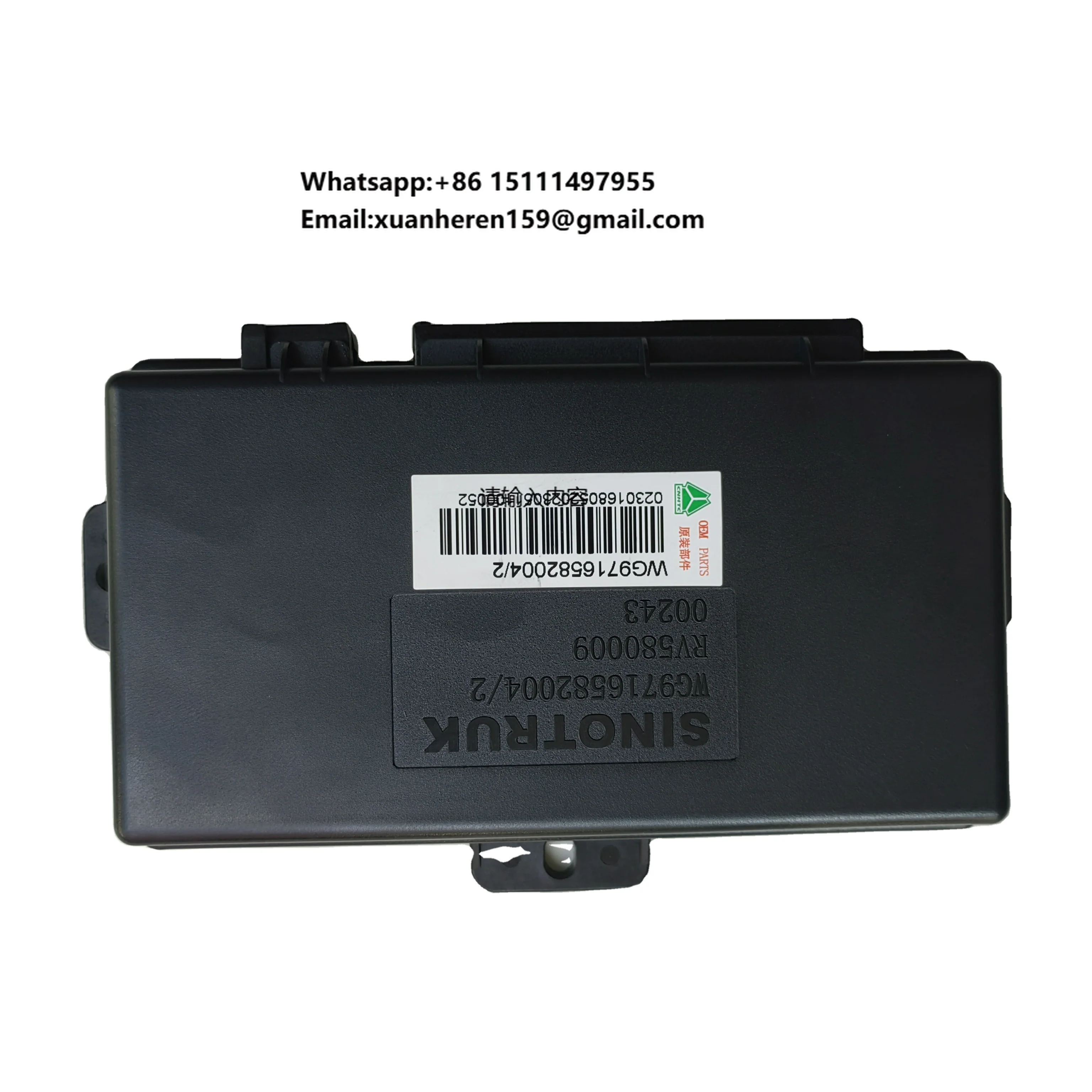 

Heavy Duty Truck Haowo ECU Control Assembly WG9716582004/2 WG9716582004 Mini Controller