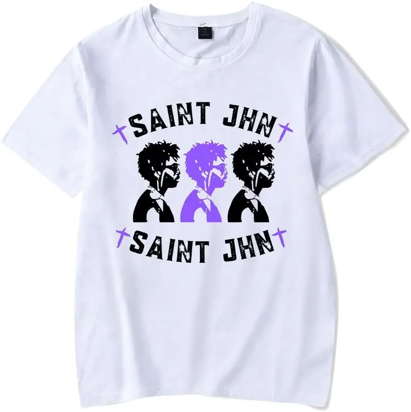 

Saint JHN Merch T Shirt New Print Short Sleeve Unisex Casual Top Clothes