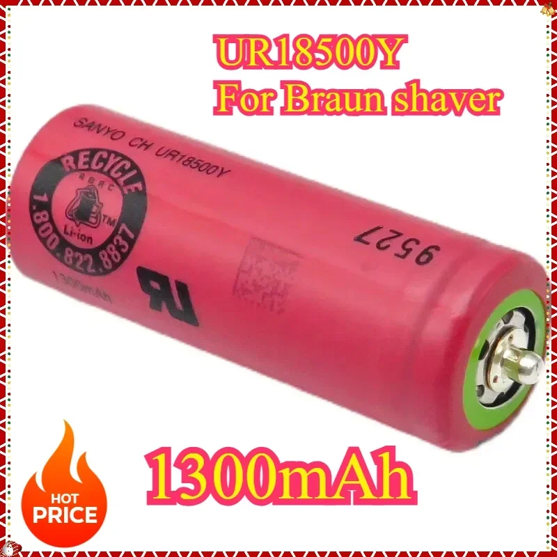 SWZY 720s-4 790cc-4 7 series 9 series UR18500Y For Braun shaver rechargeable lithium battery 1300mAh