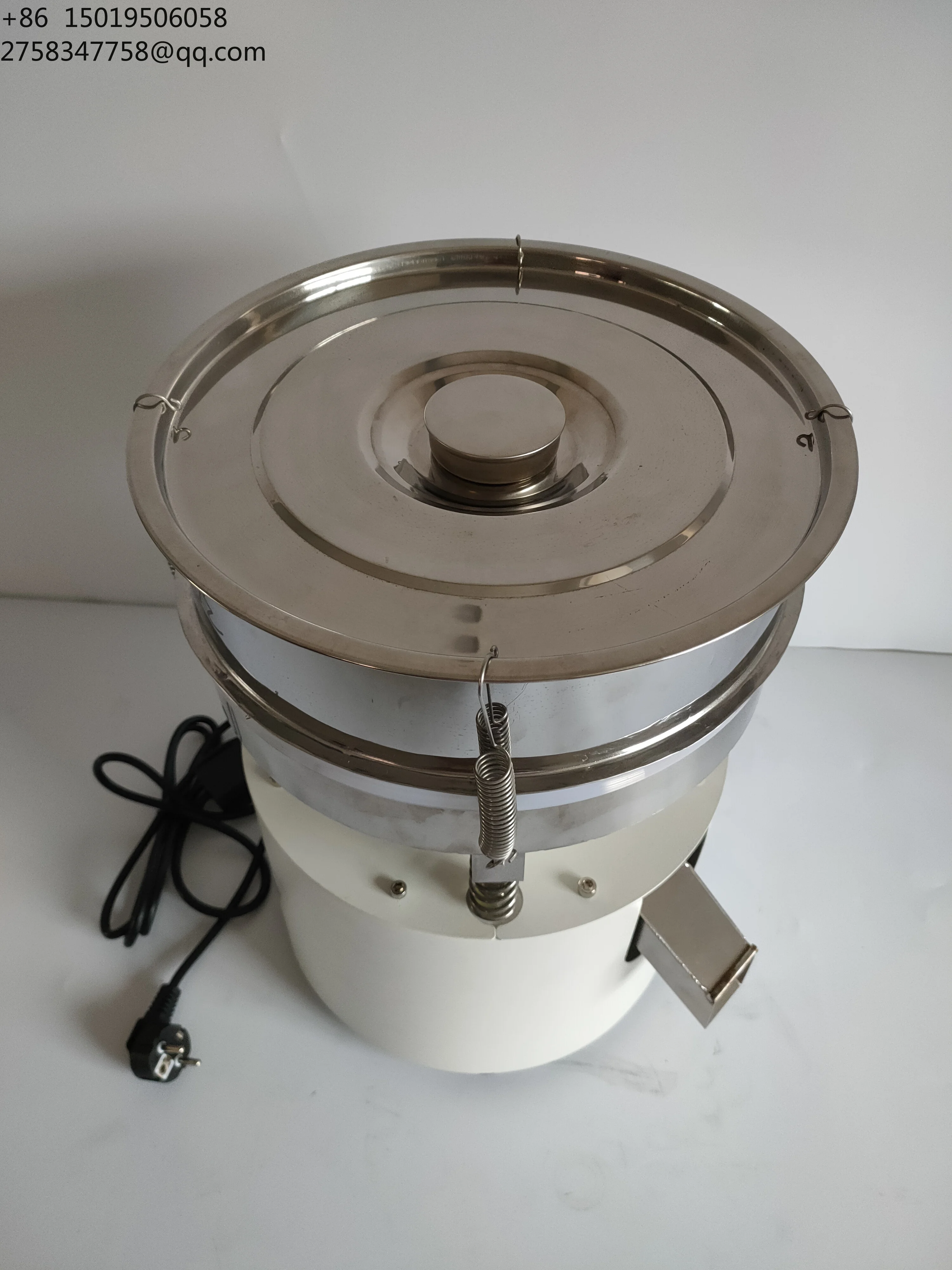 PS-300B  High Efficiency Rotary Vibrating Screen Fine Powder Sifter Powder Sieve Machine