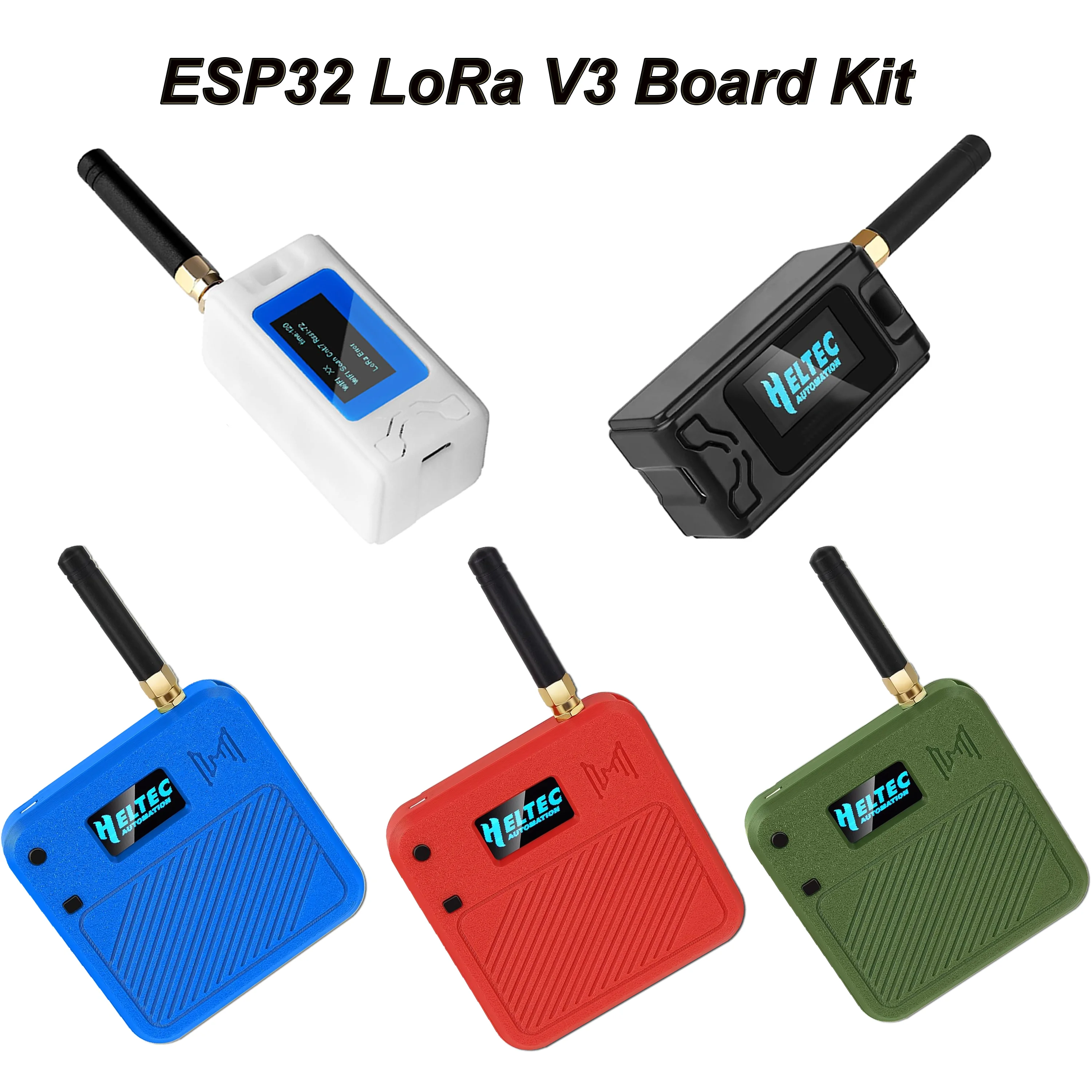 Heltec V3 Meshtastic WiFi LoRa 32 Zestaw Obudowy ESP32 SX1262 Węzeł LoRa 0,96-calowy Niebieski Wyświetlacz OLED Płytka Rozwojowa dla Arduino LoRaWAN IoT — zdjęcie produktu 7