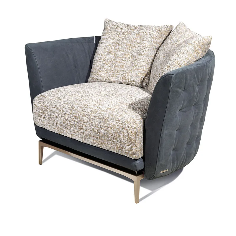 

Furniture living room sofa chair, light luxury leisure, modern simplicity