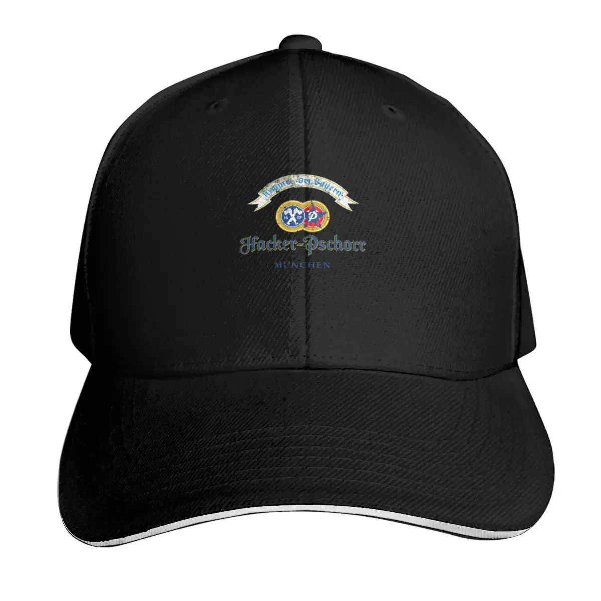 Hacker Pschorr - World Beer - Distressed Baseball Cap Fishing cap Rave Winter hat Gentleman Hat For Men Women's