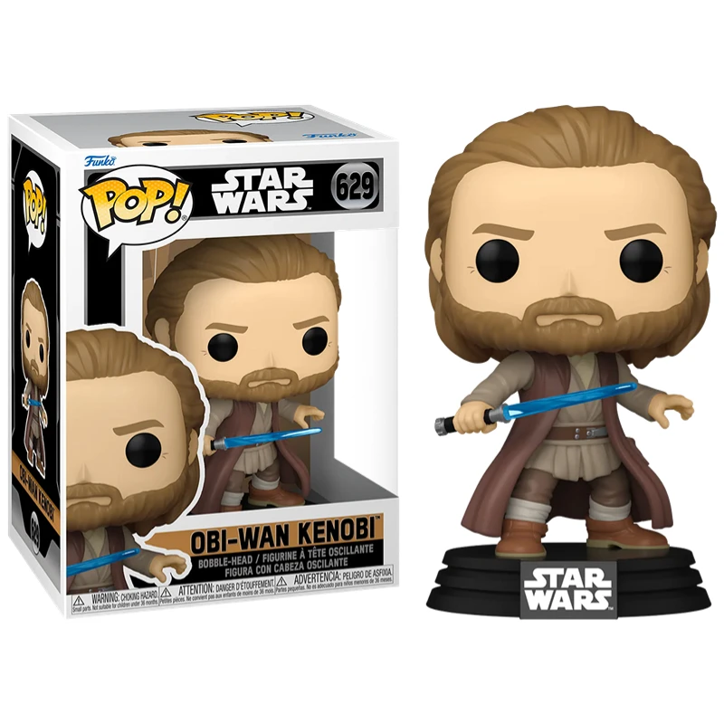 Funko Pop Original Genuine Star Wars Obi Wan Kenobi Luck Darth Vaderfifth Brother Action Figure Toys for Boys Girls Gift Model - Image 4