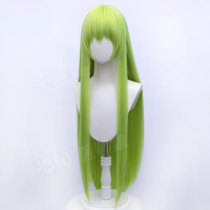 Anime Game Fate Stay Night Cosplay Enkidu Stage Role Play Grass Green High Temperature Silk Wig Hair Net Cosplay Wigs