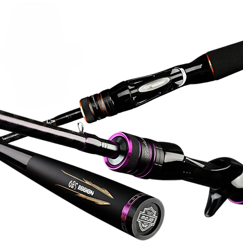 

MOJO-Lure Rod L/M/ML/MH Hardness Ultra Light Ultra Hard Spinning Casting Carbon Distance Throwing Rod 1.98-2.28m Bait WT4-30g