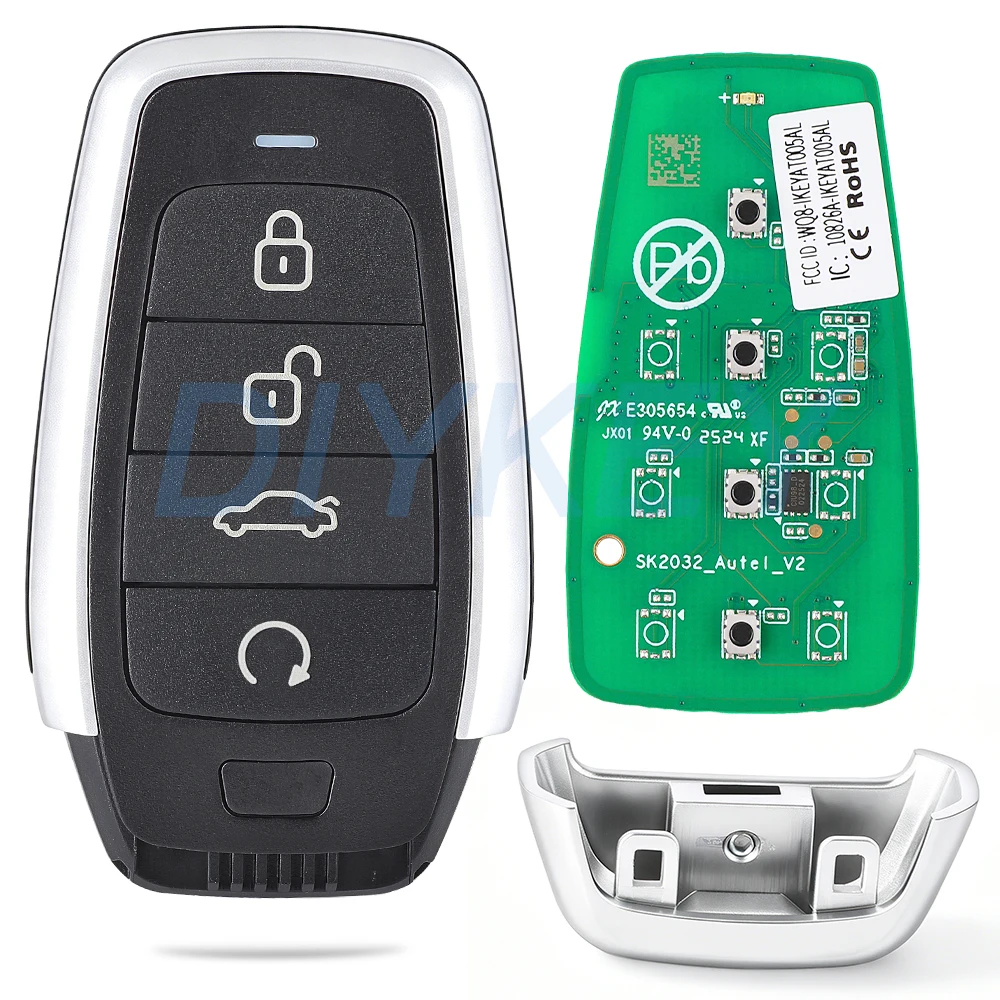 Autel P/N: AT004EL Autel Universal Smart Remote Key With 4 Buttons for MaxiIM KM100 IM508 IM608 PRO view 4