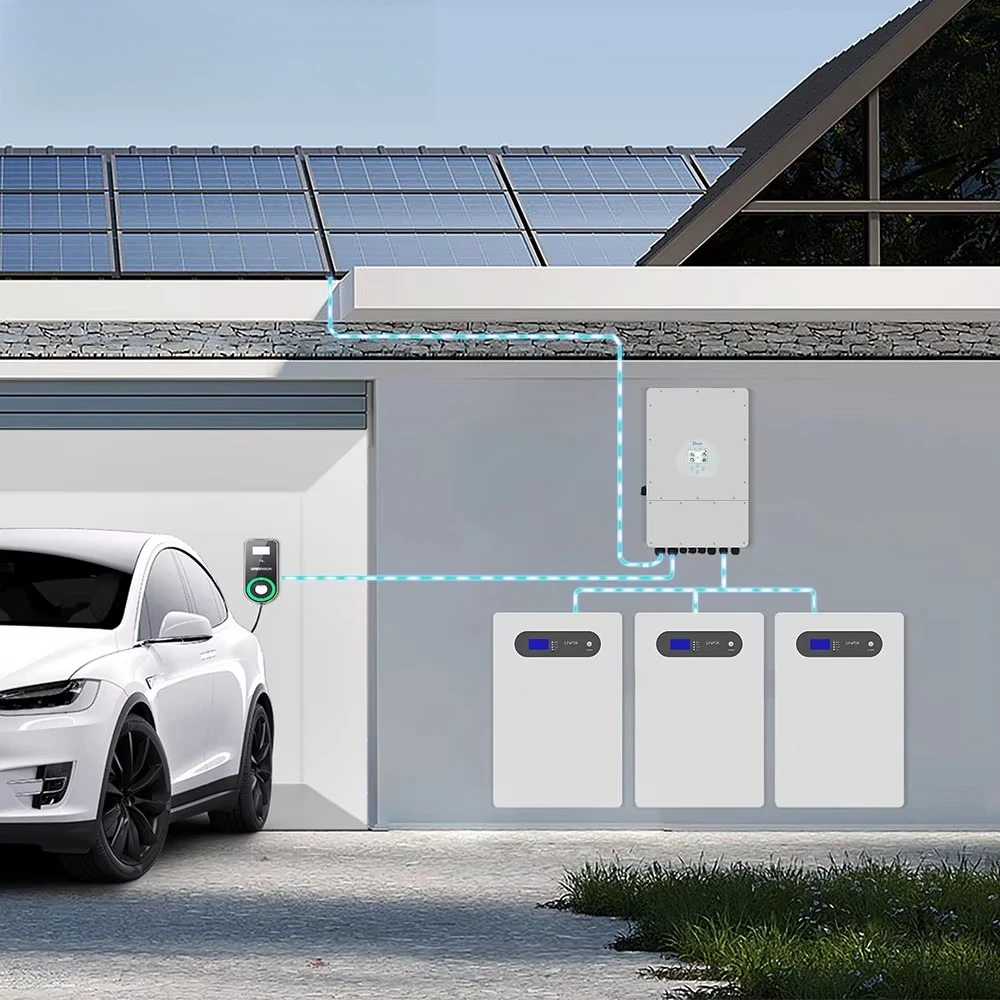 Home Solar System Wall-mounted Lithium Battery 51.2v 200ah New Lithium Battery with Roller 10kwh Deep Cycle Durable Battery