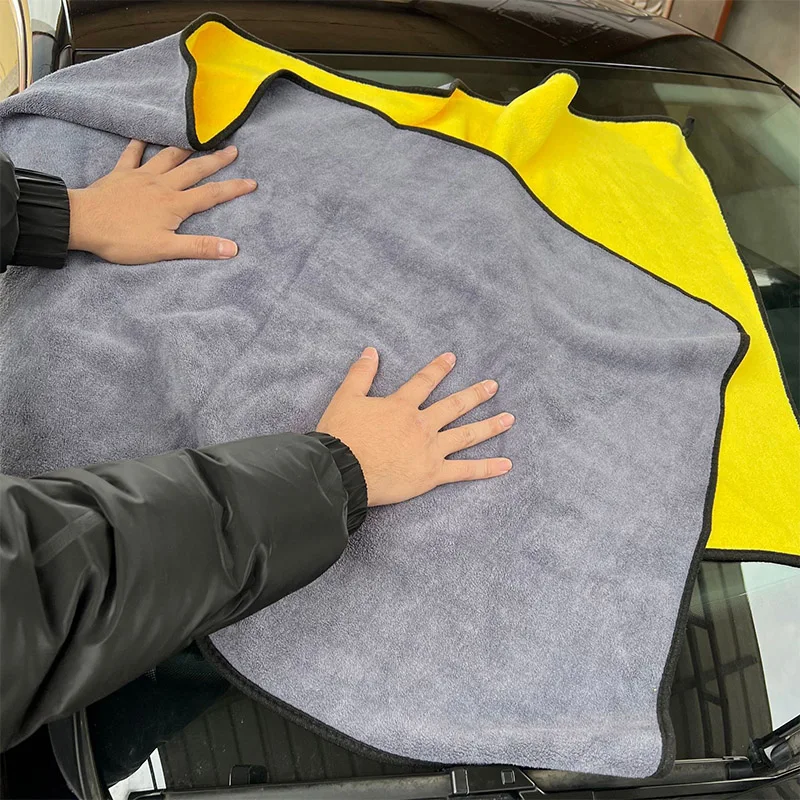 

Car Wash Microfiber Multiple sizes available Extra Large Size Car Detailing Care Car Body Washing Towels Double Layer Clean