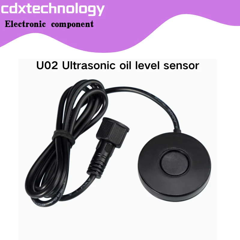 U02 Ultrasonic oil level sensor is a fuel quantity detector for sanitation engineering vehicles
