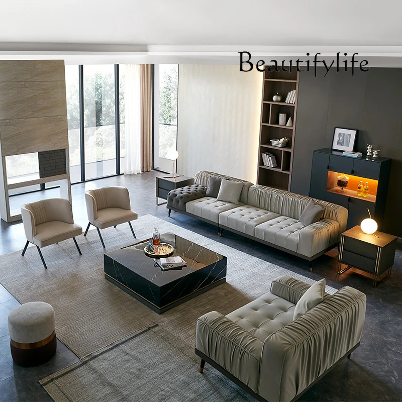 Nordic Light Luxury High-Grade Living Room Sofa Side Table Simple Modern Designer Model Creative Bedside Table