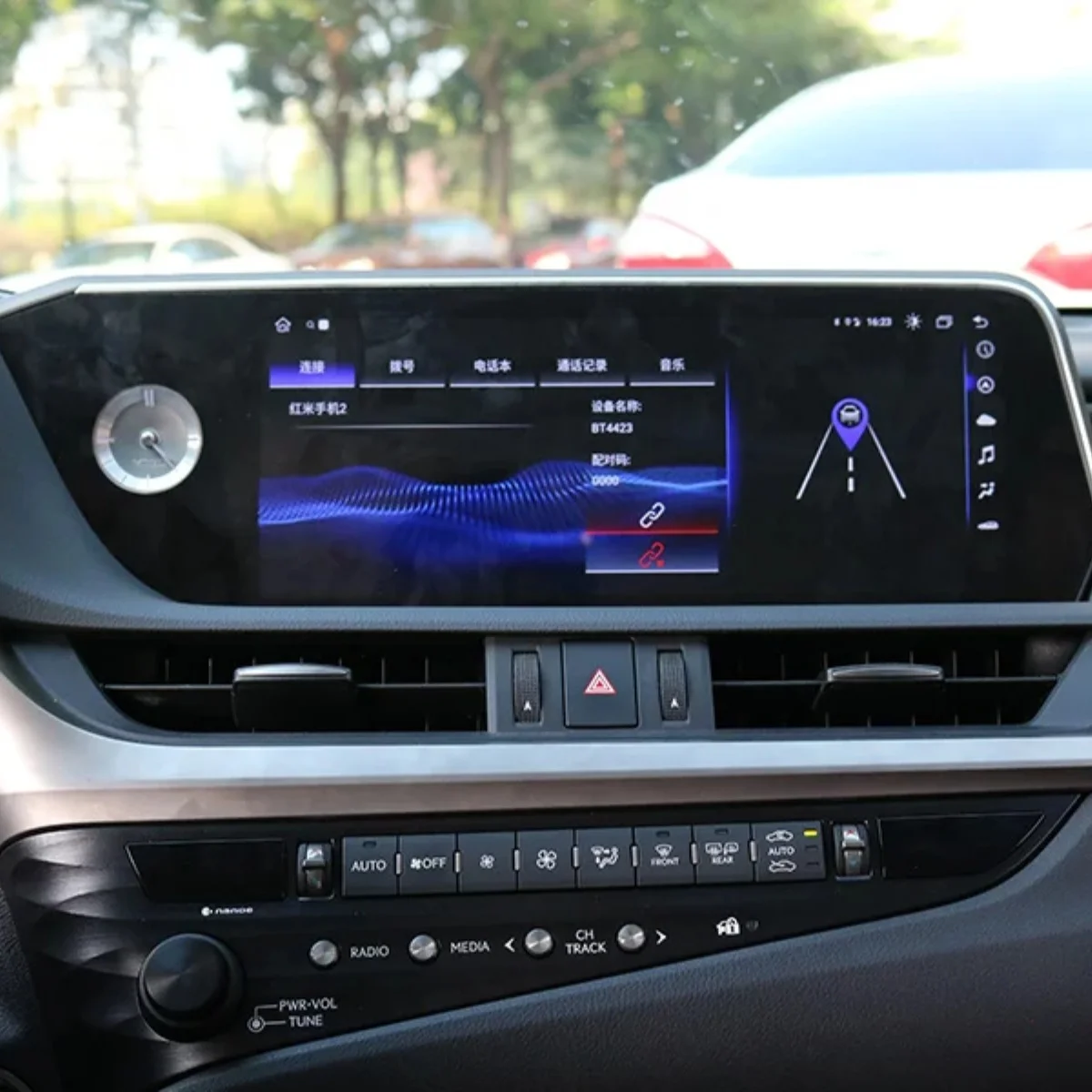 12.3" Android 13 Screen CarPlay For Lexus ES300H ES350H ES300 ES330 ES350 2019 GPS Stereo Car Multimedia Video Player Head Unit