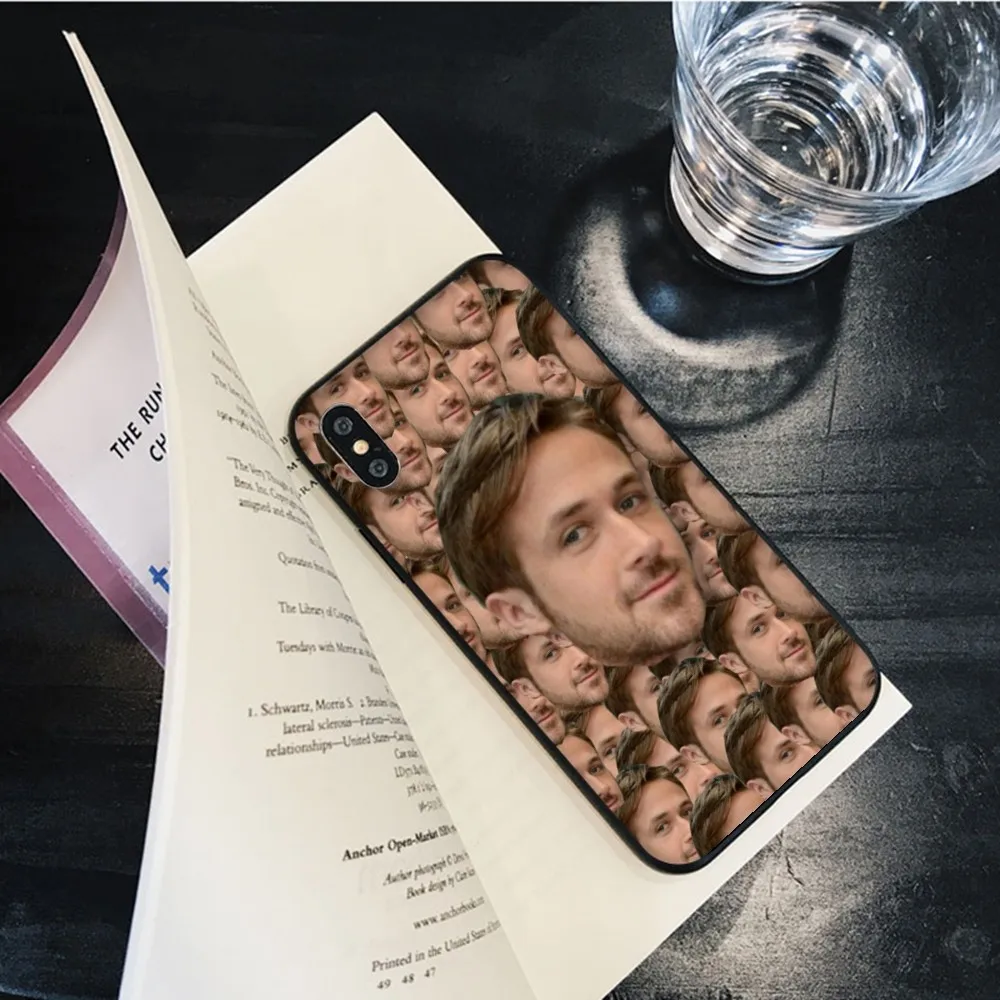 Ryan Gosling Phone Case Silicone Soft for iphone 15 14 13 12 11 Pro Mini XS MAX 8 7 6 Plus X XS XR Cover