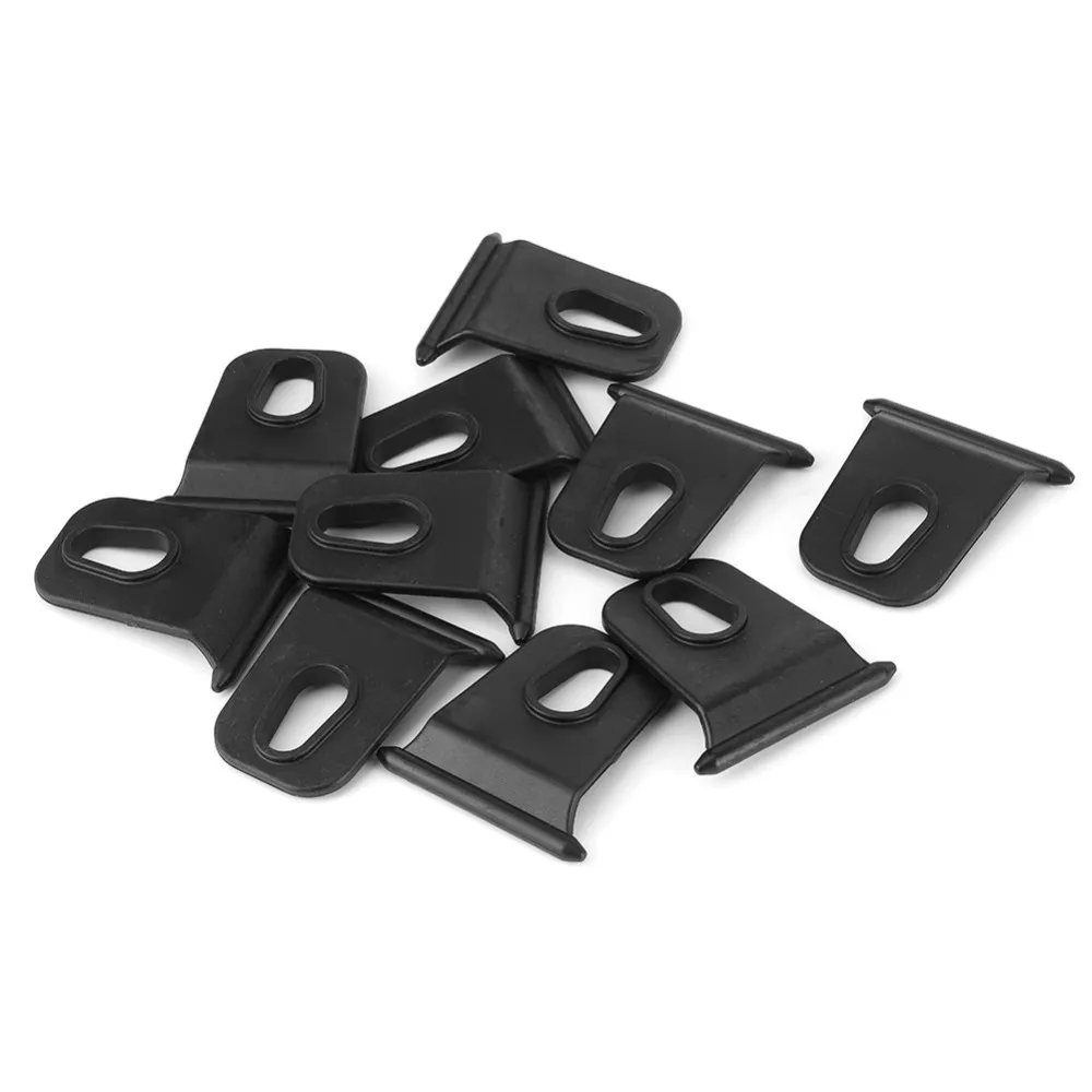 

10PCS Organizer Clip Black Awning Hooks Hanger Hook RV Clothes Hanger RV Awning Hooks Clothes Hanger Organizer Indoor Decor