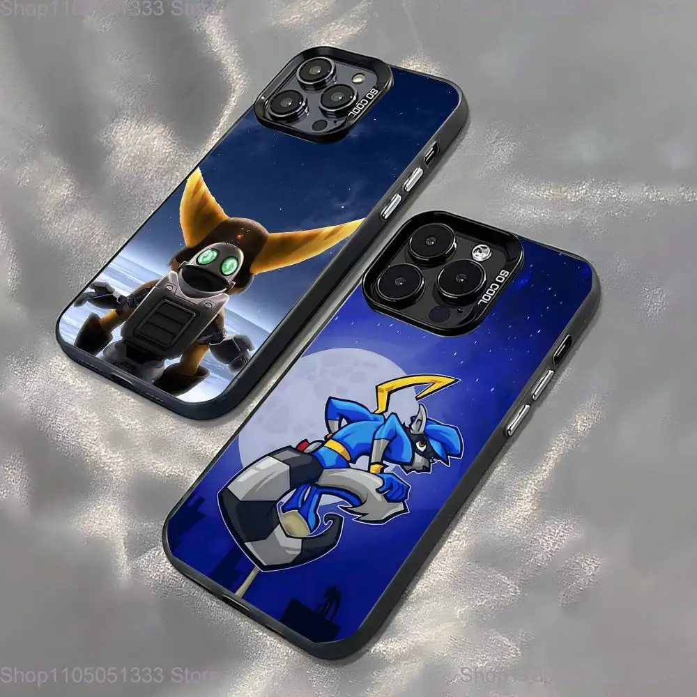 

Game Sly C-CooperS Phone Case For iPhone 16,15,14,13,12,11,Pro,XS,Max,Plus,Mini,SE Black Candy Matte Shockproof Cover