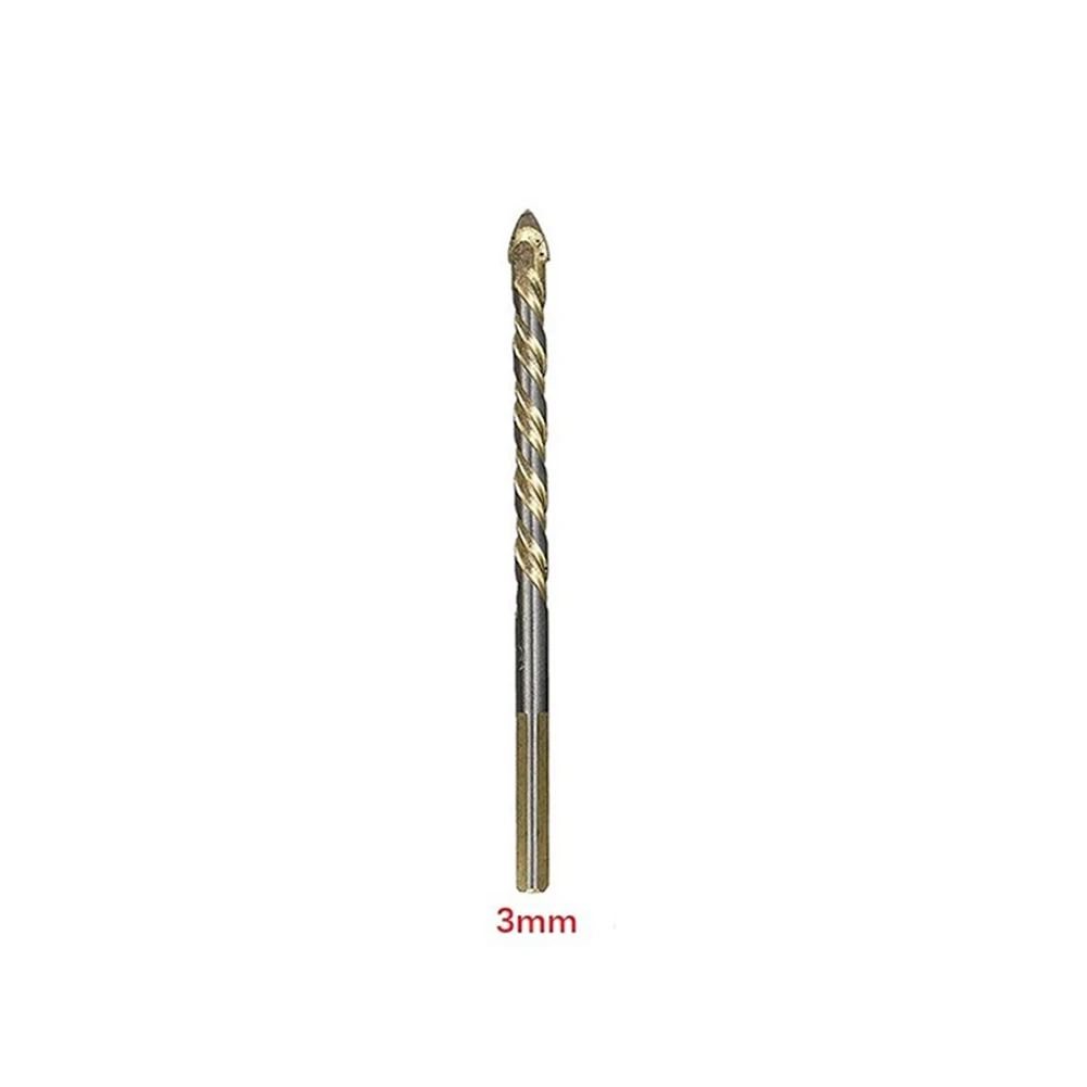 

Woodworkning Tools Drill Bit Tile Brick 1pcs 3/4/5/6/8/10/12mm Hole Punch Triangular Shape Handle High Quality