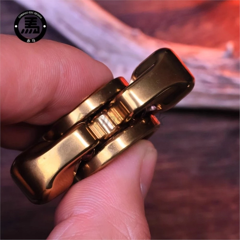 Chimago Tungsten Gold Hand Stress Relief Toys Fidget Spinner Boy Toys