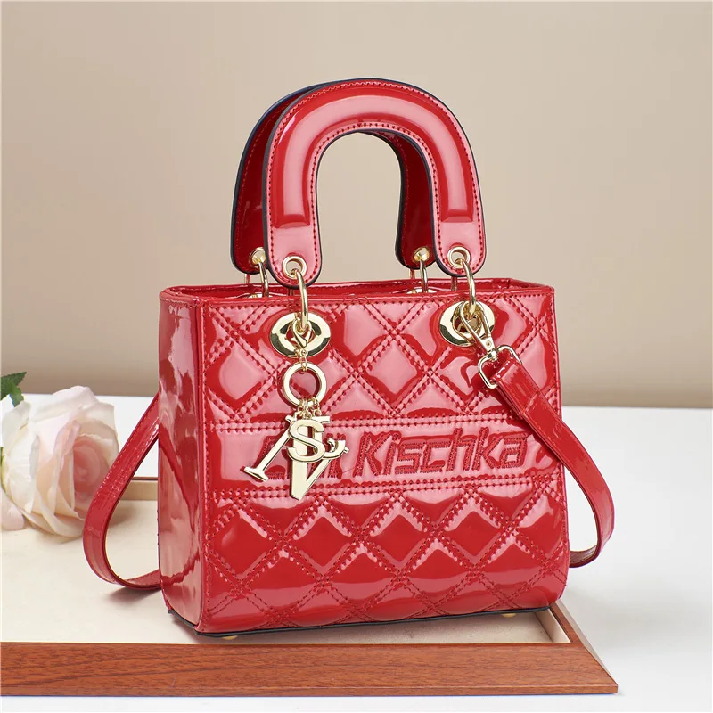

Patent Leather High Quality Female Handbags Luxury Designer Handbag Crossbody Bags Ladies Hand Shoulder Bags for Women Tote Bag