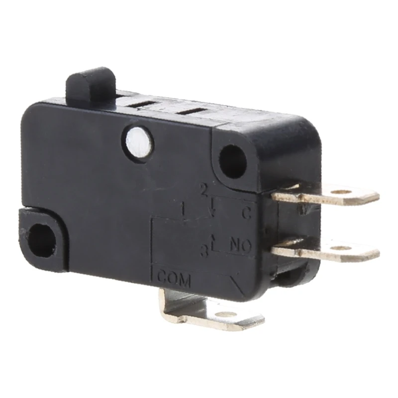 Micro Limit Foot Switches for Microwave Oven, Electric Cookers, NO, NC, SPDT Push Button, KW7-0C, AC125V, 250V, 15A