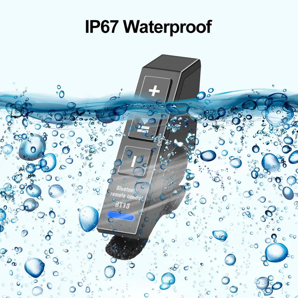 Velcro-Sticker Bluetooth-Compatible Adapter Waterproof Remote Controller For Electric Vehicle