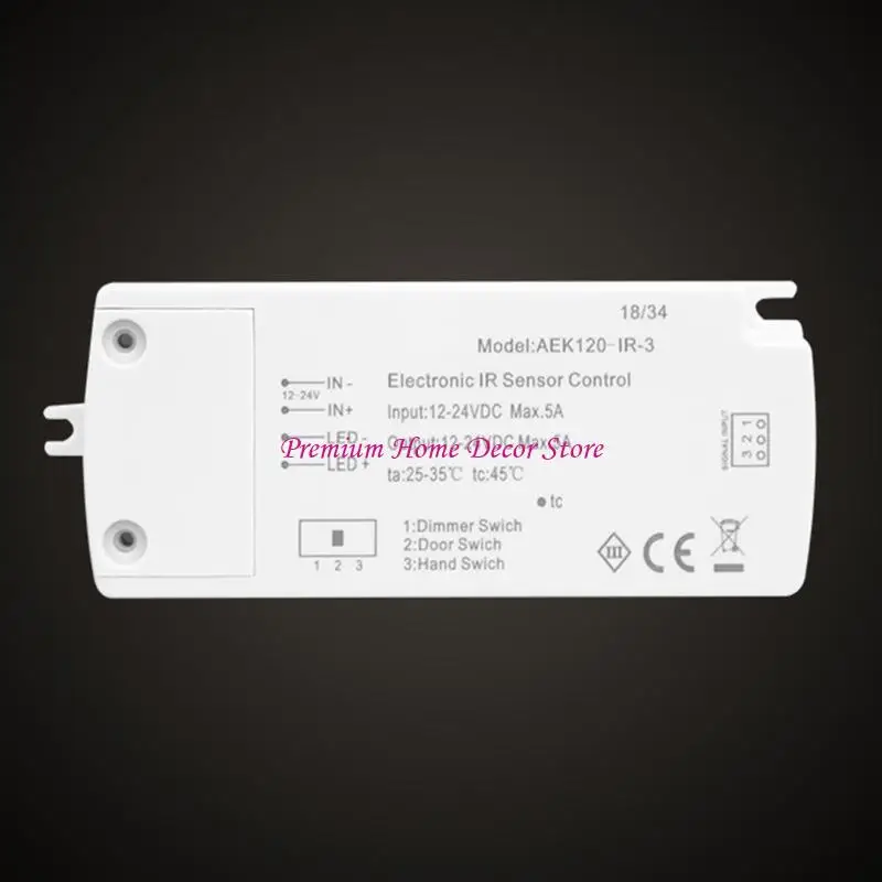 

12/24V Hand Sweepping Sensors Switches Detector LED Dimmer Switches for LED Lighting JOMD