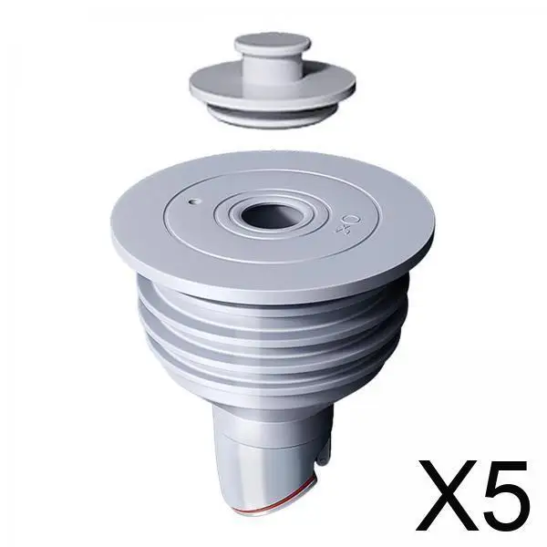 

5 уплотнительных заглушек для сливной трубы, уплотнительная крышка канализационной трубы, сливная пробка для пола, уплотнение сливного шланга для домашней прачечной