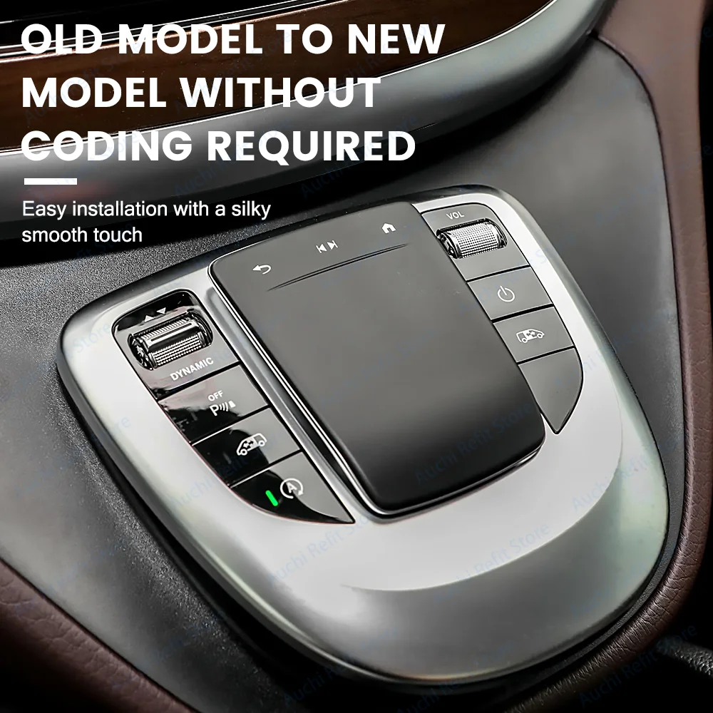 Manopola di Controllo Centrale Joystick Aggiornamento Touch Mouse Per Mercedes Benz W447 Vito V260 Bottoni Multimediali Parte di Aggiornamento Auto Originale