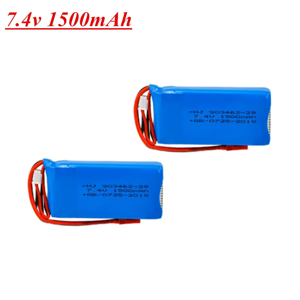 903462 batteria per Wltoys V913 L959 L969 L979 L202 K959 TY923 HJ816 HJ817 RC ricambi auto 2S 7.4 V 1500mah batteria lipo