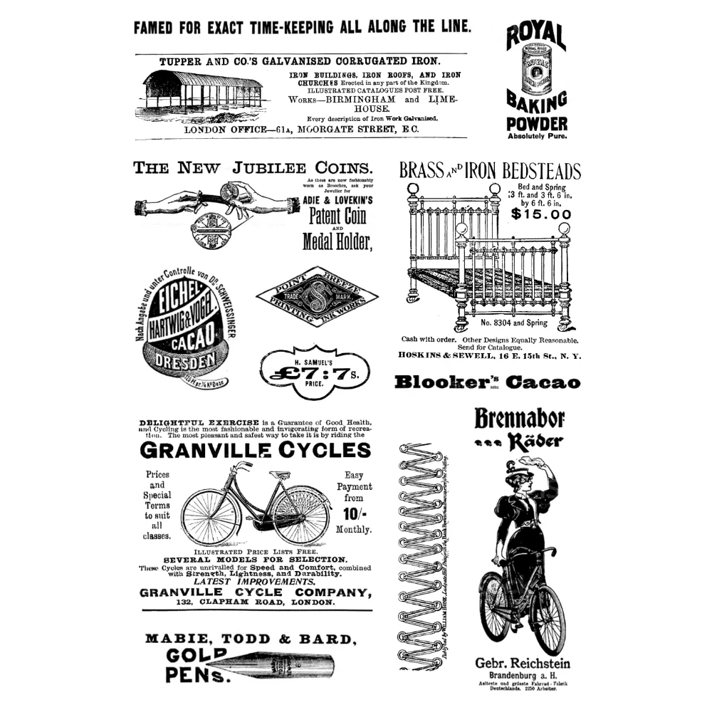 Serie di riviste Vintage timbri in Silicone trasparente Scrapbook manuale diario fai da te materiali Collage decorativo estetica timbro artigianale