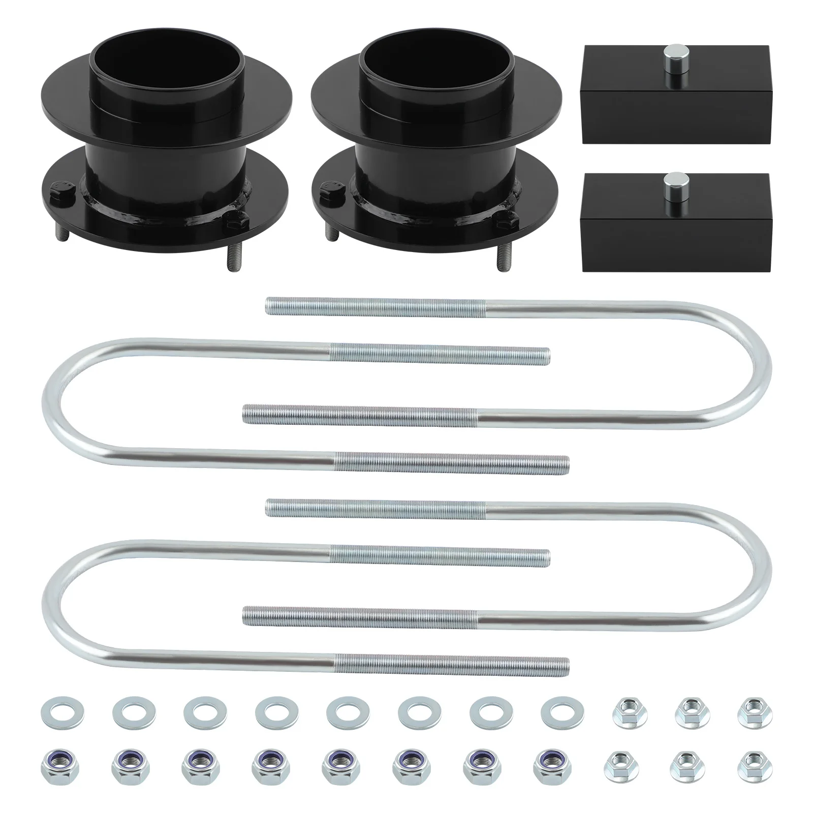

3" Front 2" Rear Leveling Lift Kit for Dodge Ram 2500 3500 4WD 1994-2013 Black