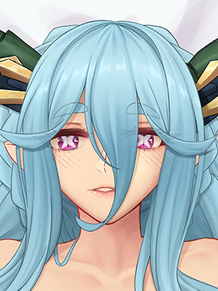 Dakimakura Anime Tiamat Double-sided Print 2WAY Tricot Life-size Body Pillow Cover Pillowcase Custom print