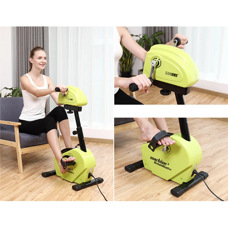 Home Physical Therapy Mini Exercise Bike Rehabilitation Disabled Automatic Machine Hemiplegic Lower Limb Training Machine