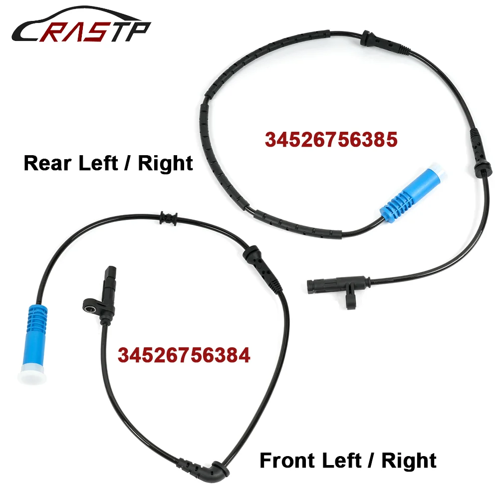 전방 후방 좌측 우측 ABS 휠 속도 센서 34526756384 34526756385, BMW 미니 쿠퍼 R50 R52 R53 THB061 용