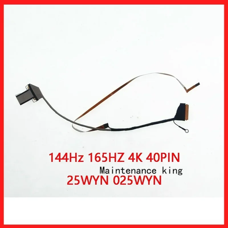 

New genuine laptop LCD EDP FHD cable for Dell Inspiron G7 7500 G7 7700 14400Hz 165Hz 4K 40 battery 25wyn 025Wyn